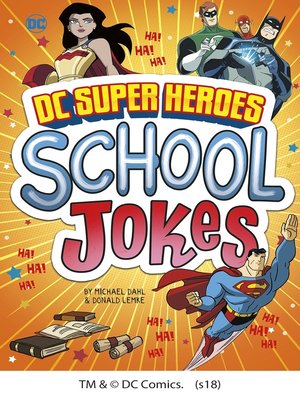 cover image of DC Super Heroes School Jokes